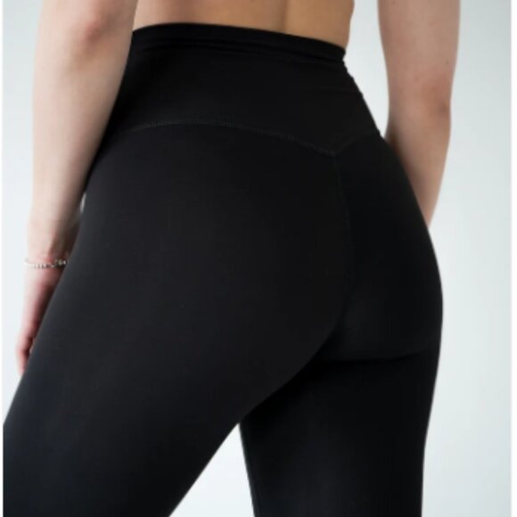 First Health Apparel Performance Leggings 28", Black, Size 10 - Picture 2 of 7